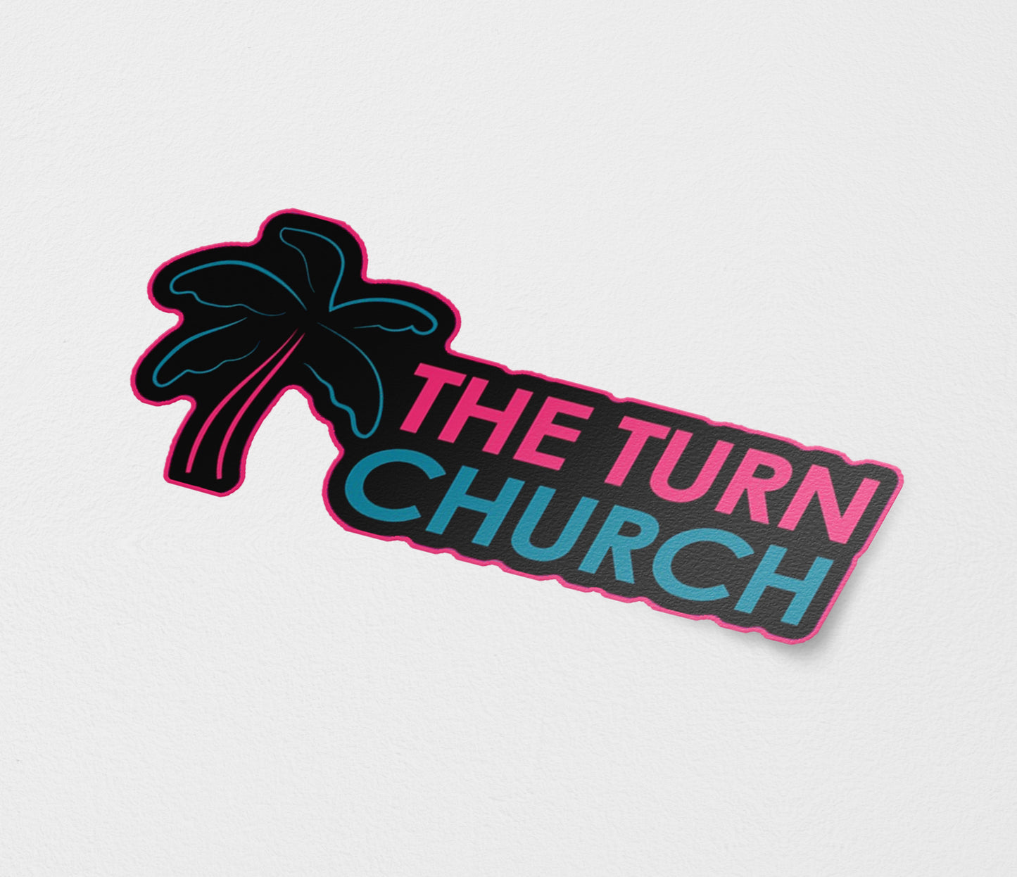 The Turn Church Car Decal